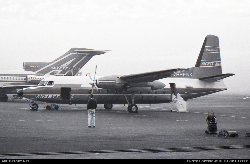 Aircraft Photo of VH-FNK | Fokker F27-200 Friendship | Ansett - ANA | AirHistory.net #13063