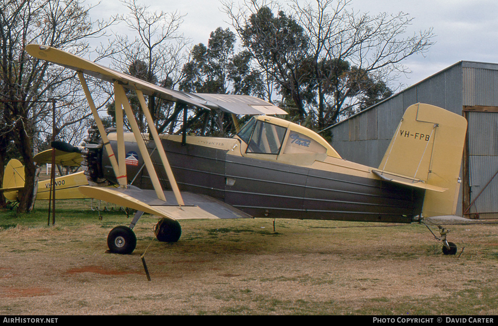 Aircraft Photo of VH-FPB | Grumman G-164 Ag-Cat | AirHistory.net #13068