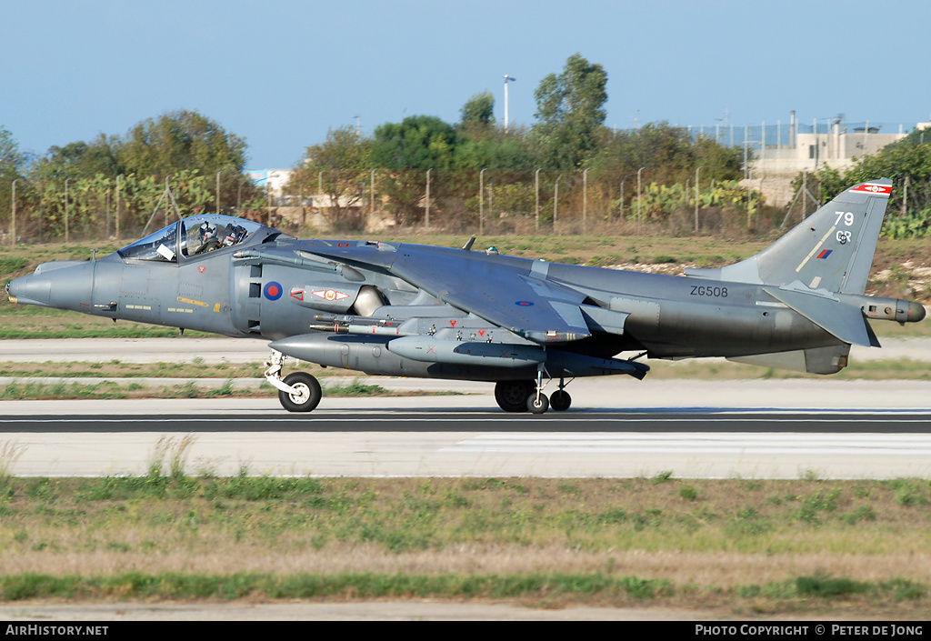 Aircraft Photo of ZG508 | British Aerospace Harrier GR9 | UK - Air Force | AirHistory.net #13070