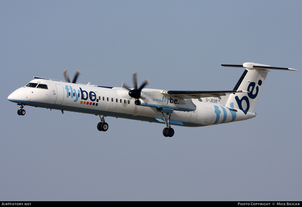 Aircraft Photo of G-JEDR | Bombardier DHC-8-402 Dash 8 | Flybe | AirHistory.net #13078