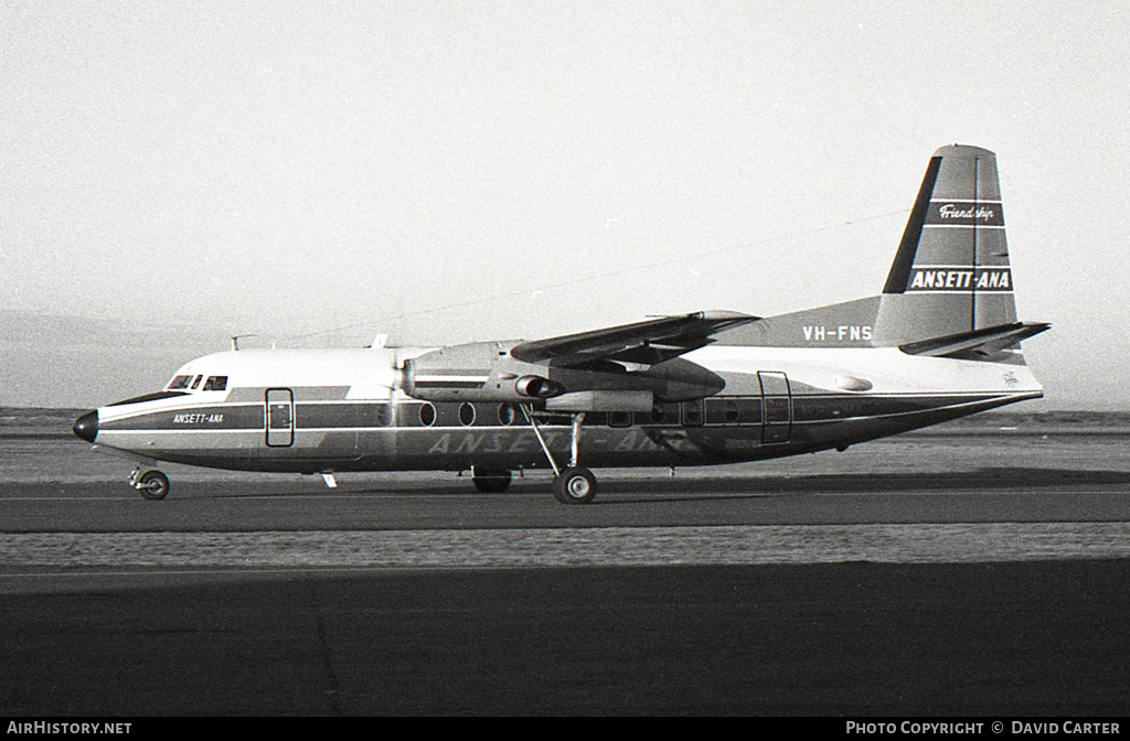 Aircraft Photo of VH-FNS | Fokker F27-600QC Friendship | Ansett - ANA | AirHistory.net #13081