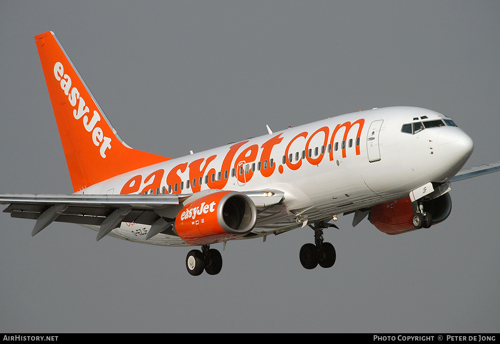Aircraft Photo of G-EZJF | Boeing 737-73V | EasyJet | AirHistory.net #13088