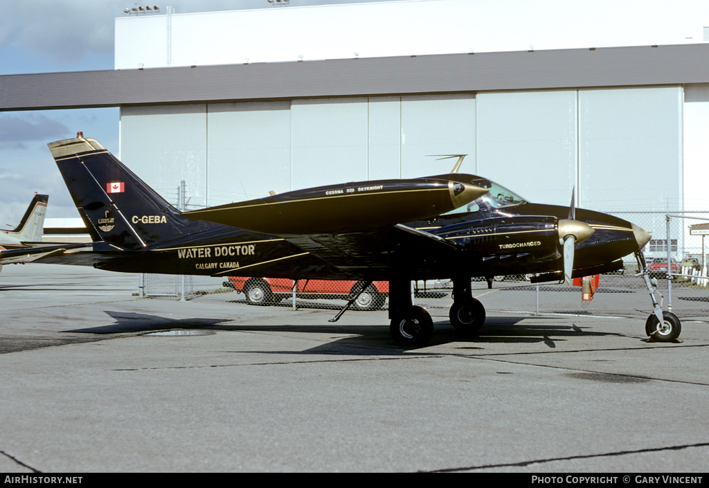 Aircraft Photo of C-GEBA | Cessna 320A Skyknight | AirHistory.net #13110