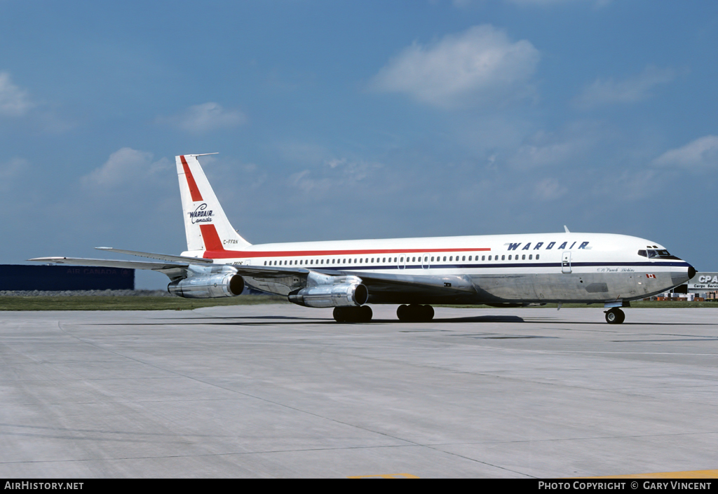 Aircraft Photo of C-FFAN | Boeing 707-311C | Wardair Canada | AirHistory.net #13113