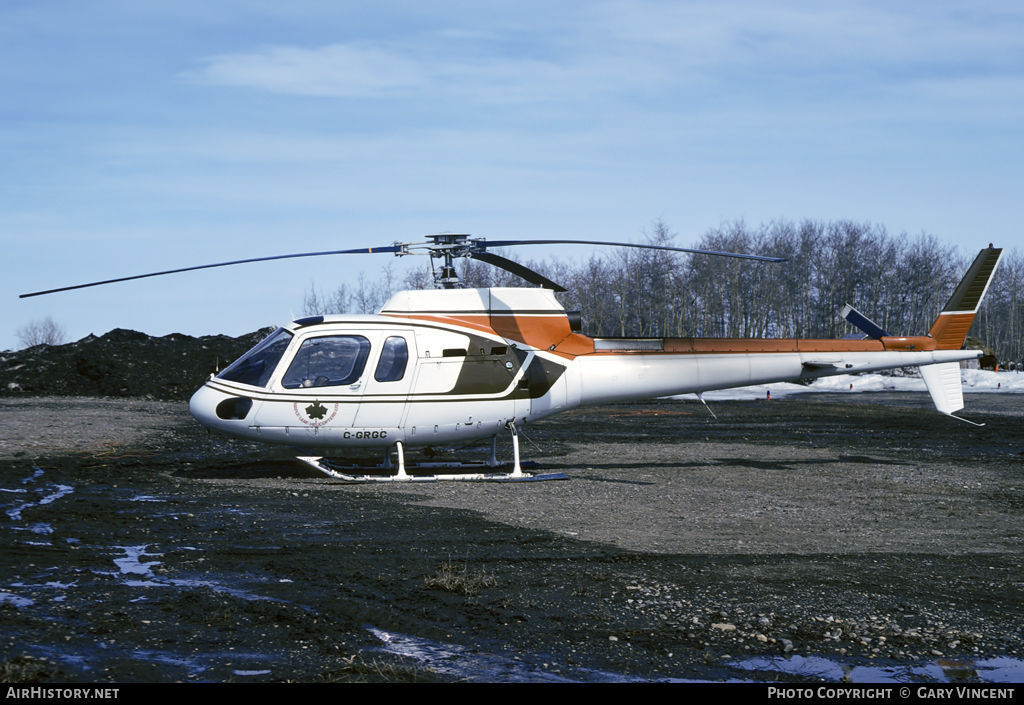 Aircraft Photo of C-GRGC | Aerospatiale AS-350C AStar | Maple Leaf Helicopters | AirHistory.net #13114
