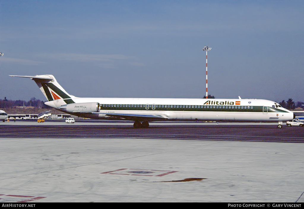 Aircraft Photo of I-DAWR | McDonnell Douglas MD-82 (DC-9-82) | Alitalia | AirHistory.net #13116