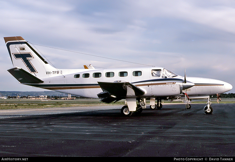 Aircraft Photo of VH-TFB | Cessna 441 Conquest | Trans West Airlines | AirHistory.net #13128