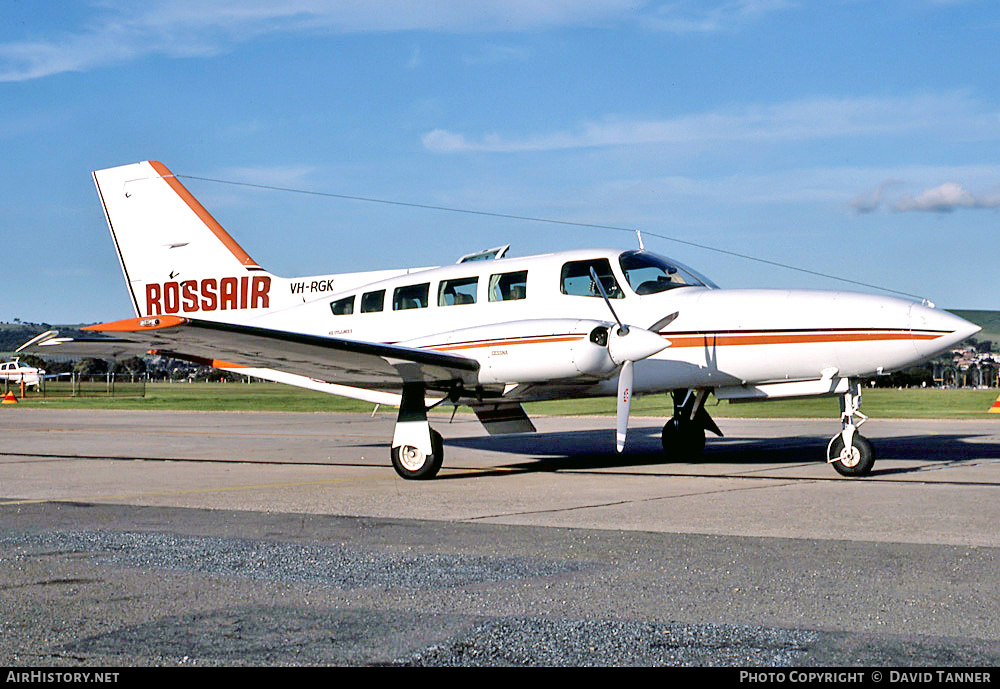 Aircraft Photo of VH-RGK | Cessna 402C Businessliner | Rossair | AirHistory.net #13133