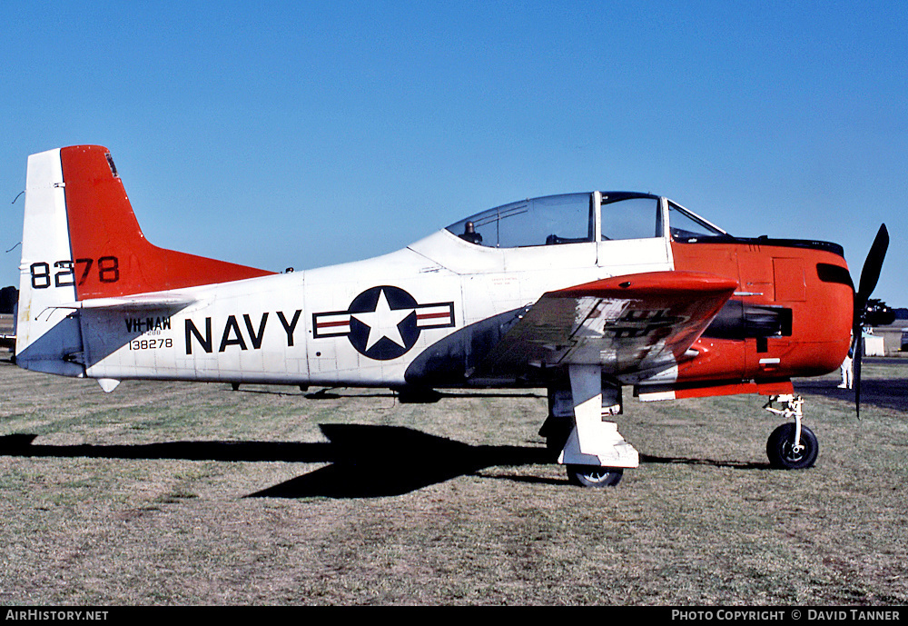 Aircraft Photo of VH-NAW / 138278 | North American T-28B Trojan | AirHistory.net #13135
