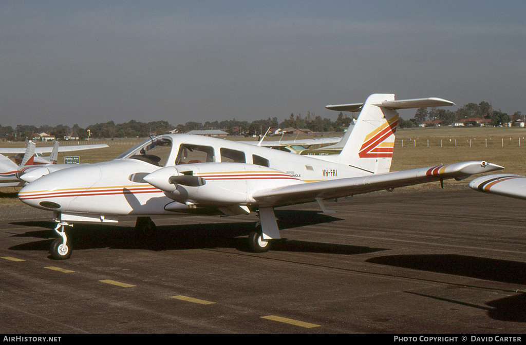 Aircraft Photo of VH-FRI | Piper PA-44-180 Seminole | AirHistory.net #13142