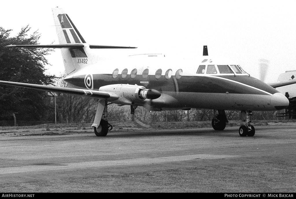 Aircraft Photo of XX492 | Scottish Aviation HP-137 Jetstream T1 | UK - Air Force | AirHistory.net #13171