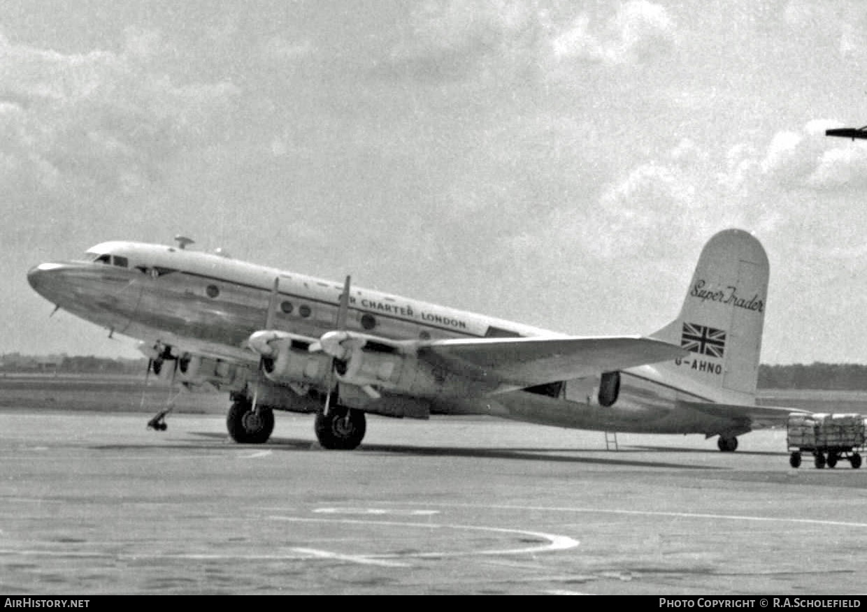 Aircraft Photo of G-AHNO | Avro 688 Tudor 4B Super Trader | Air Charter | AirHistory.net #13202