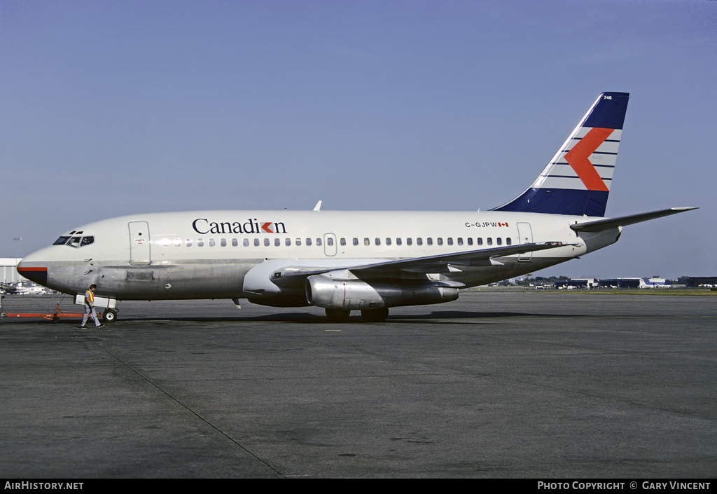 Aircraft Photo of C-GJPW | Boeing 737-275/Adv | Canadian Airlines | AirHistory.net #13228