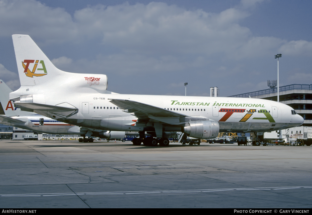 Aircraft Photo of CS-TEB | Lockheed L-1011-385-3 TriStar 500 | Tajikistan International Airlines | AirHistory.net #13233