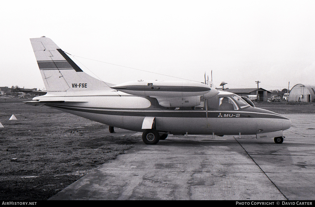 Aircraft Photo of VH-FSE | Mitsubishi MU-2D (MU-2B-10) | AirHistory.net #13237