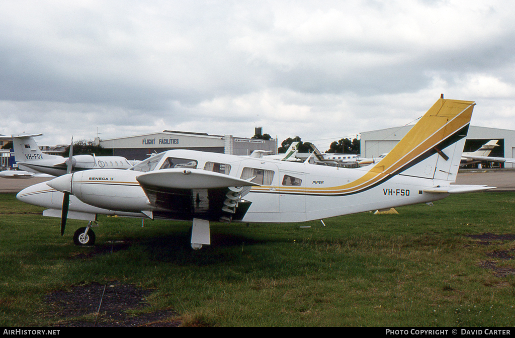 Aircraft Photo of VH-FSO | Piper PA-34-200T Seneca II | AirHistory.net #13241