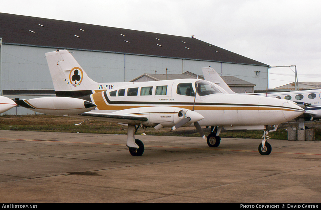 Aircraft Photo of VH-FTR | Cessna 402B | Clubair | AirHistory.net #13245