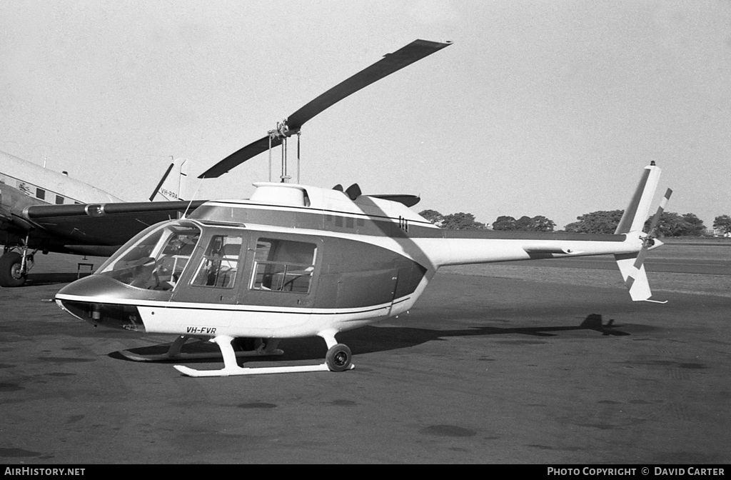Aircraft Photo of VH-FVR | Bell 206A JetRanger | AirHistory.net #13249
