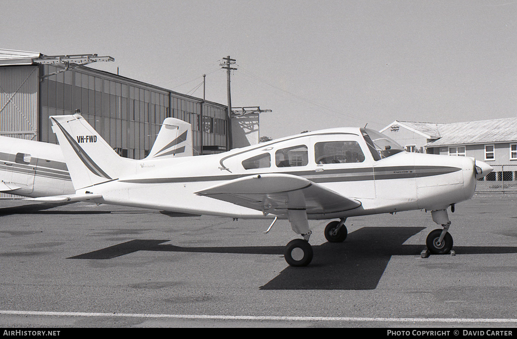 Aircraft Photo of VH-FWD | Beech A23A Musketeer Custom III | AirHistory.net #13253