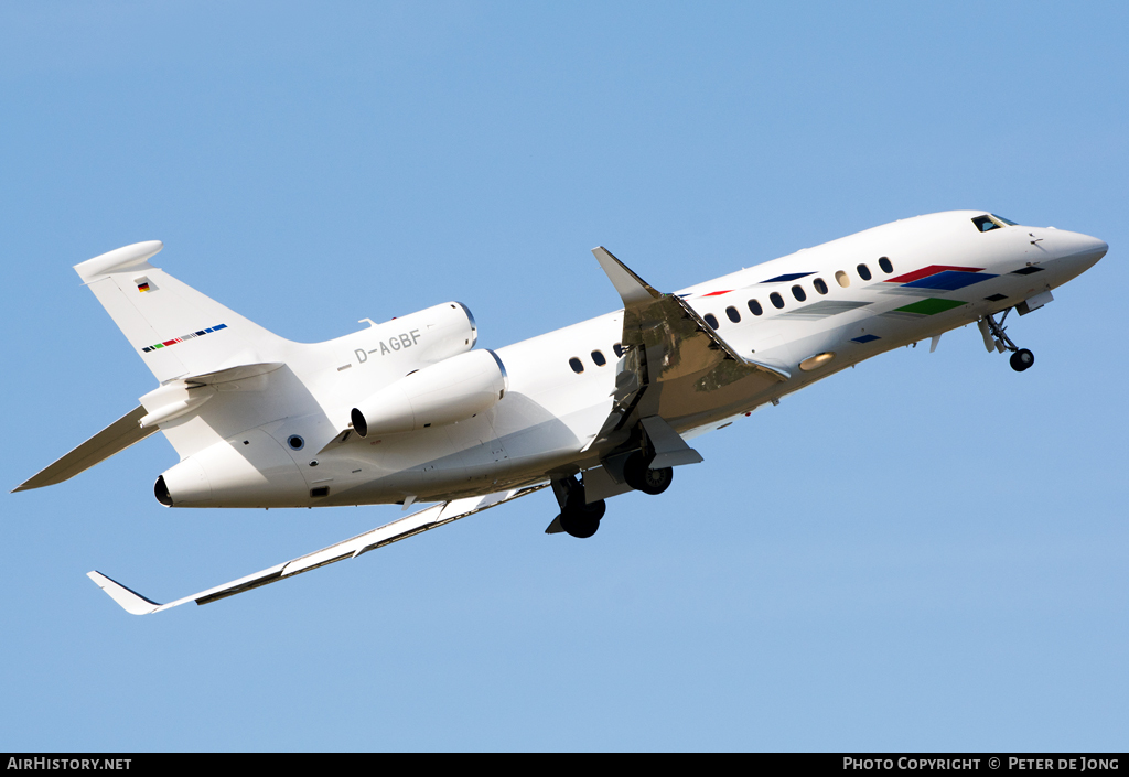 Aircraft Photo of D-AGBF | Dassault Falcon 7X | AirHistory.net #13266