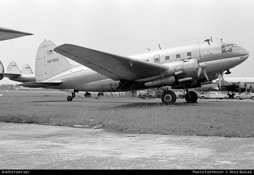 Aircraft Photo of N67985 | Curtiss C-46F Commando | AirHistory.net #13270