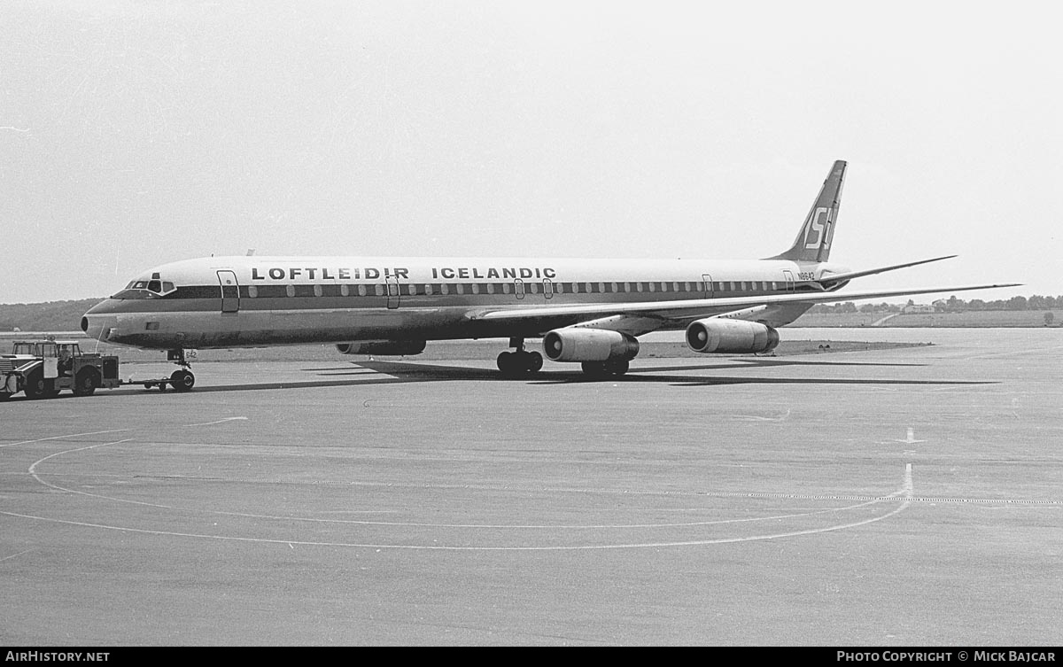 Aircraft Photo of N8642 | McDonnell Douglas DC-8-63CF | Loftleidir - Icelandic Airlines | AirHistory.net #13271