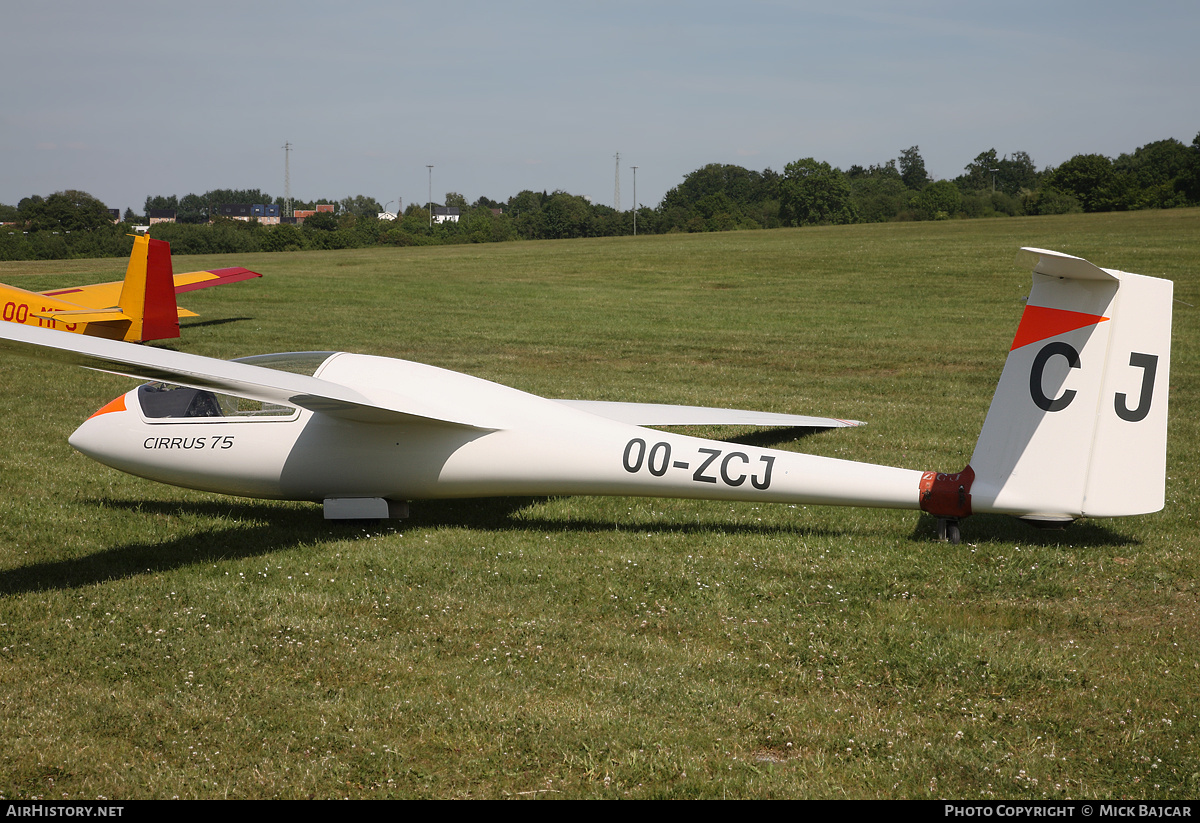 Aircraft Photo of OO-ZCJ | Schempp-Hirth HS-4 Standard Cirrus 75 | AirHistory.net #13281