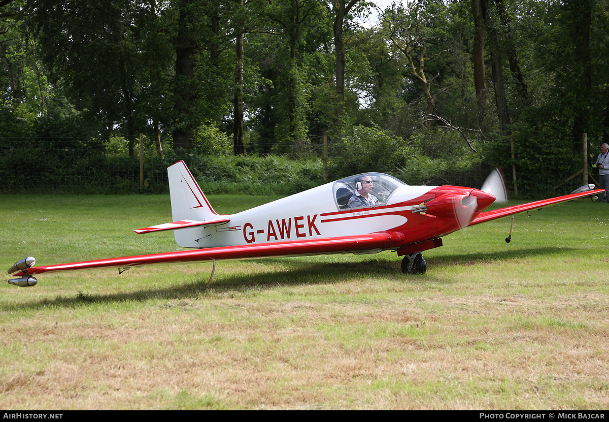 Aircraft Photo of G-AWEK | Sportavia-Pützer Fournier RF-4D | AirHistory.net #13283