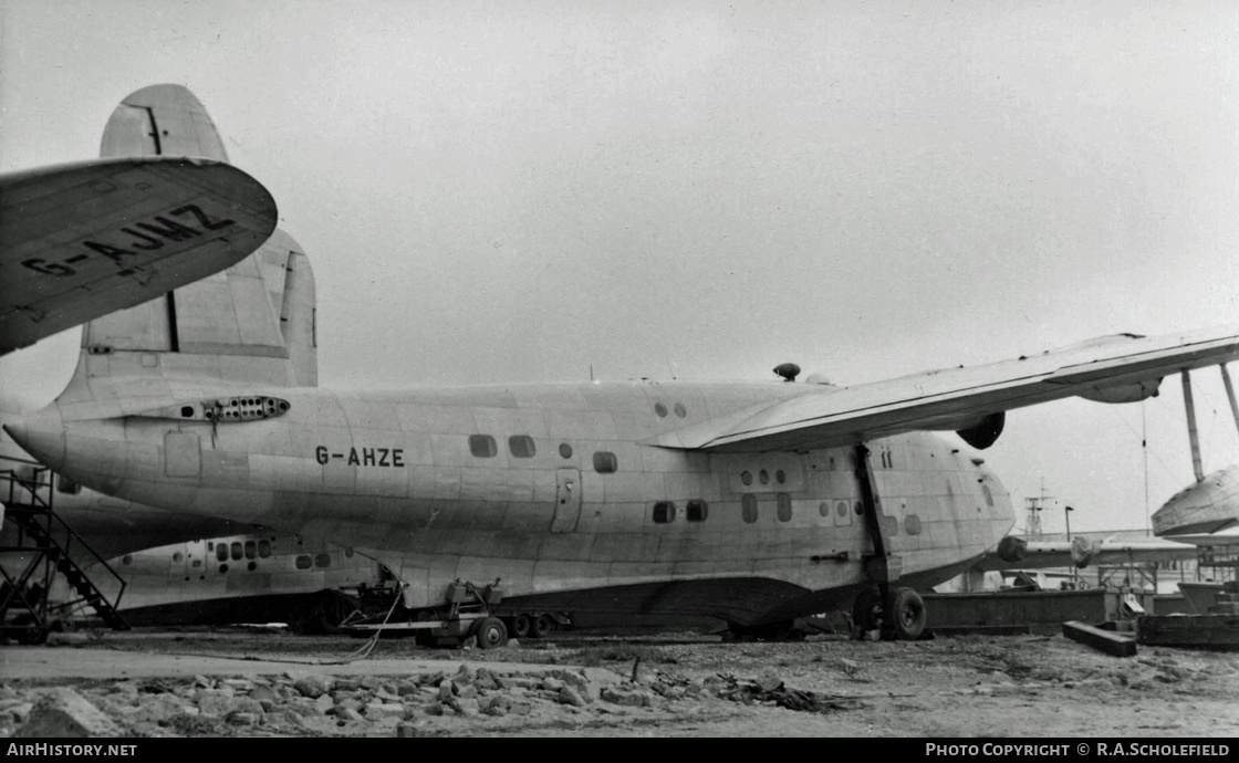 Aircraft Photo of G-AHZE | Short S-25 Sandringham 5 | BOAC - British Overseas Airways Corporation | AirHistory.net #13286