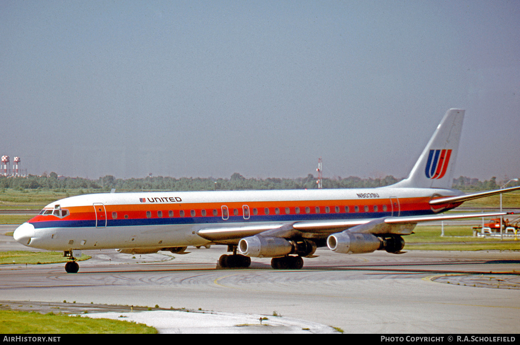 Aircraft Photo of N8039U | Douglas DC-8-21 | United Airlines | AirHistory.net #13305