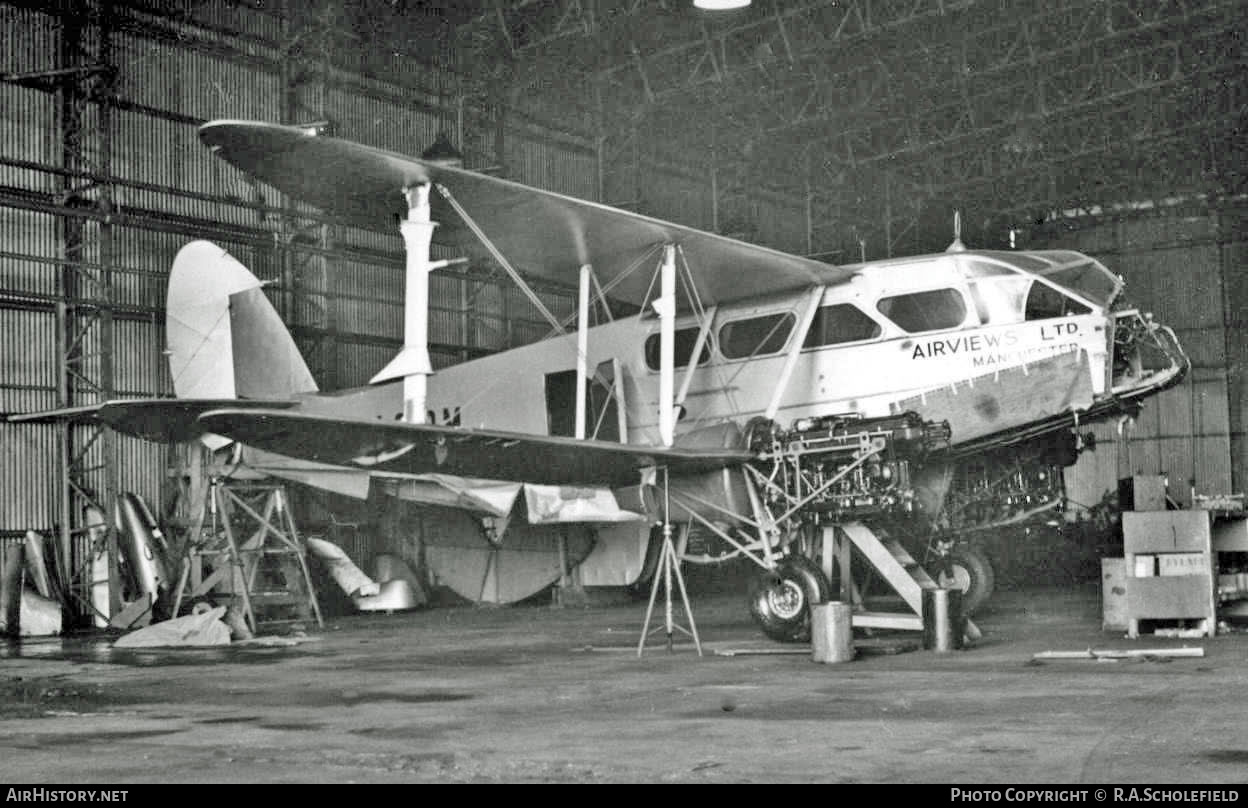 Aircraft Photo of G-AGDM | De Havilland D.H. 89A Dragon Rapide | Airviews | AirHistory.net #13307