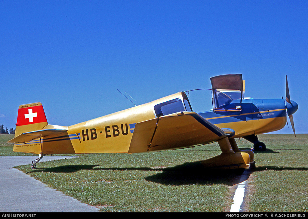 Aircraft Photo of HB-EBU | Jodel DR-1050 Ambassadeur | AirHistory.net #13308