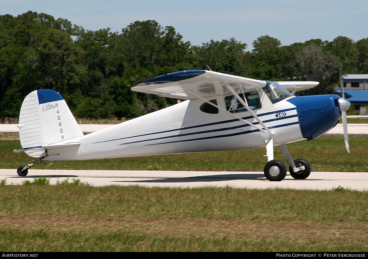 Aircraft Photo of N4080N | Cessna 140 | AirHistory.net #13366