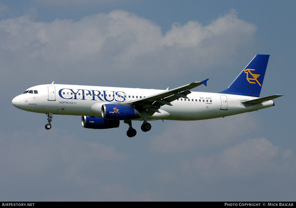 Aircraft Photo of 5B-DBB | Airbus A320-231 | Cyprus Airways | AirHistory.net #13373