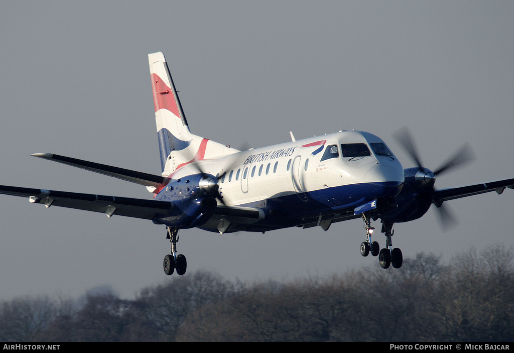 Aircraft Photo of G-LGNE | Saab 340B | British Airways | AirHistory.net #13375