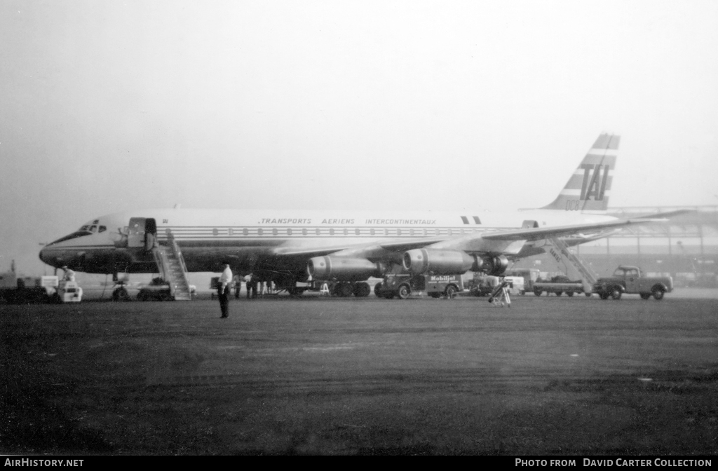 Aircraft Photo of F-BIUZ | Douglas DC-8-33 | Transports Aeriens Intercontinentaux - TAI | AirHistory.net #13377