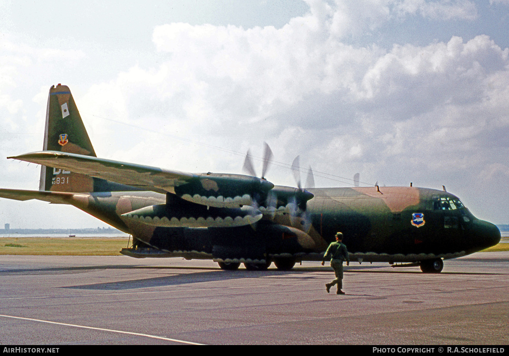 Aircraft Photo of 63-7831 / AF63-831 | Lockheed C-130E Hercules (L-382) | USA - Air Force | AirHistory.net #13412