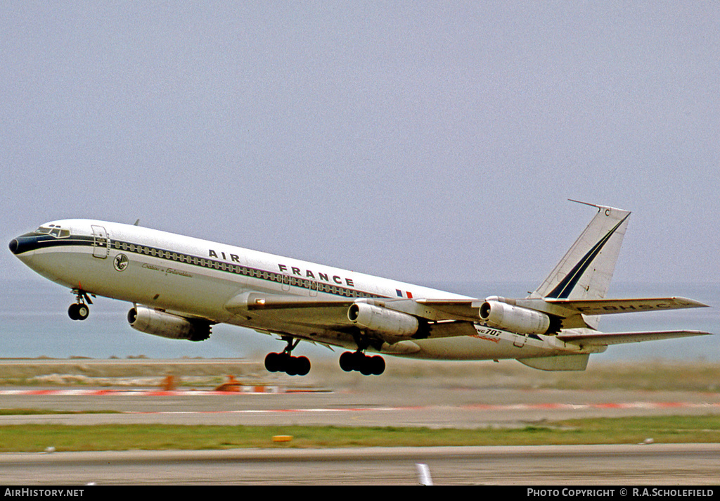 Aircraft Photo of F-BHSC | Boeing 707-328 | Air France | AirHistory.net #13416