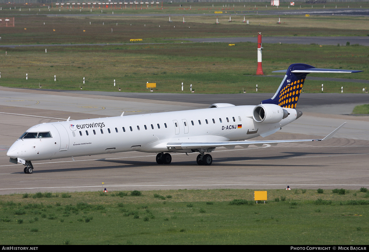 Aircraft Photo of D-ACNJ | Bombardier CRJ-900 NG (CL-600-2D24) | Eurowings | AirHistory.net #13427