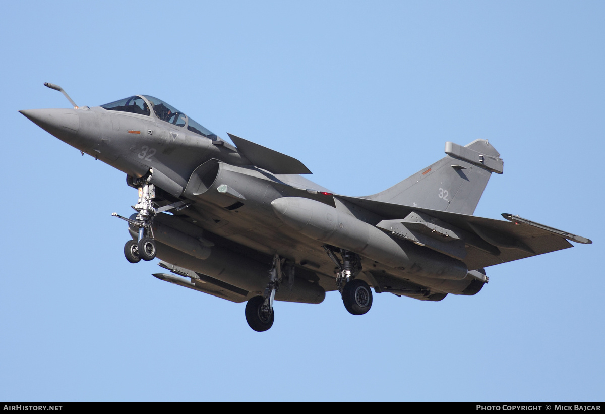 Aircraft Photo of 32 | Dassault Rafale M | France - Navy | AirHistory.net #13428