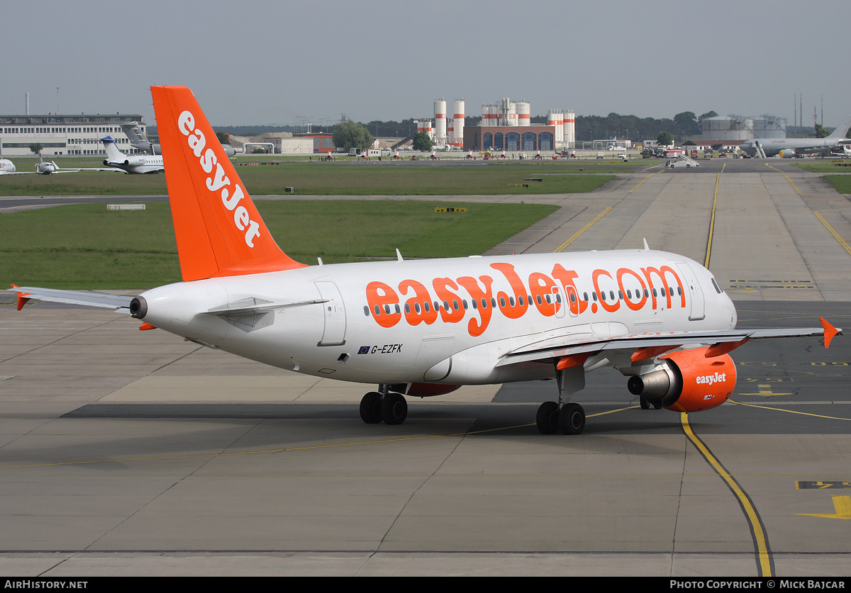 Aircraft Photo of G-EZFK | Airbus A319-111 | EasyJet | AirHistory.net #13439