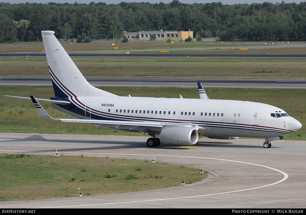 Aircraft Photo of N836BA | Boeing 737-7BC BBJ | AirHistory.net #13440