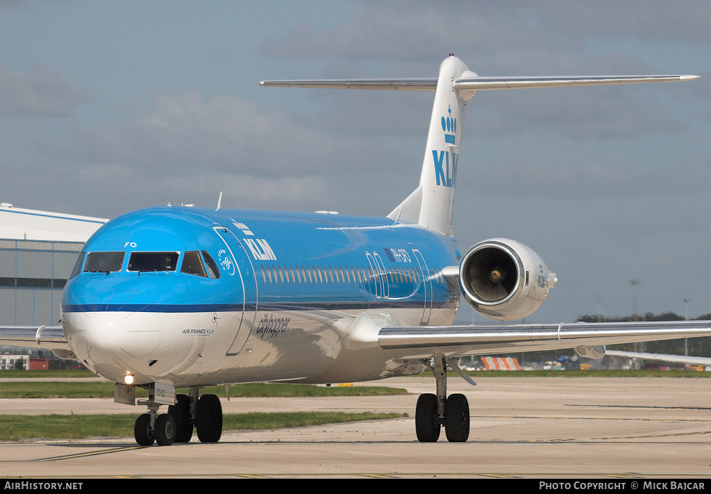 Aircraft Photo of PH-OFO | Fokker 100 (F28-0100) | KLM Cityhopper | AirHistory.net #13453