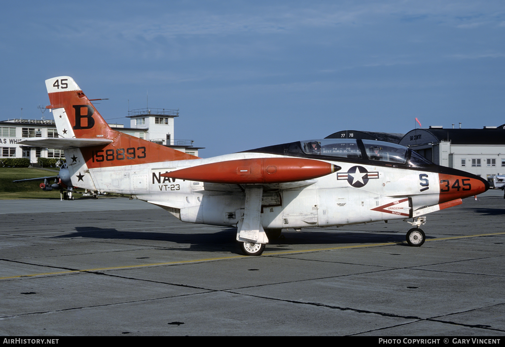 Aircraft Photo of 158893 | North American Rockwell T-2C Buckeye | USA - Navy | AirHistory.net #13489