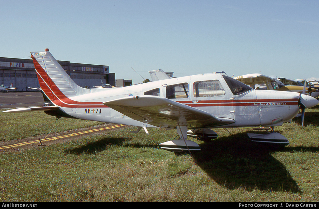 Aircraft Photo of VH-FZJ | Piper PA-28-181 Archer II | AirHistory.net #13502