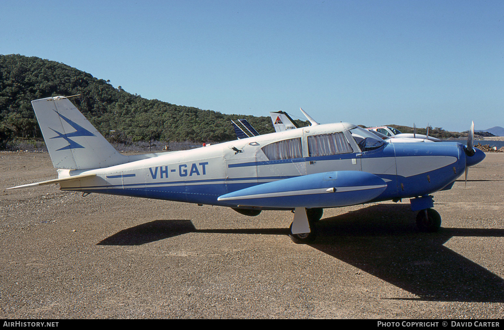 Aircraft Photo of VH-GAT | Piper PA-24-250 Comanche | AirHistory.net #13509