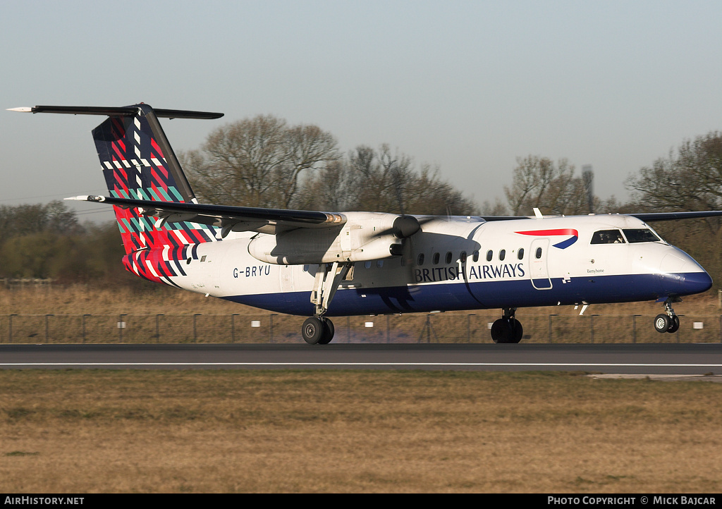 Aircraft Photo of G-BRYU | De Havilland Canada DHC-8-311Q Dash 8 | British Airways | AirHistory.net #13520