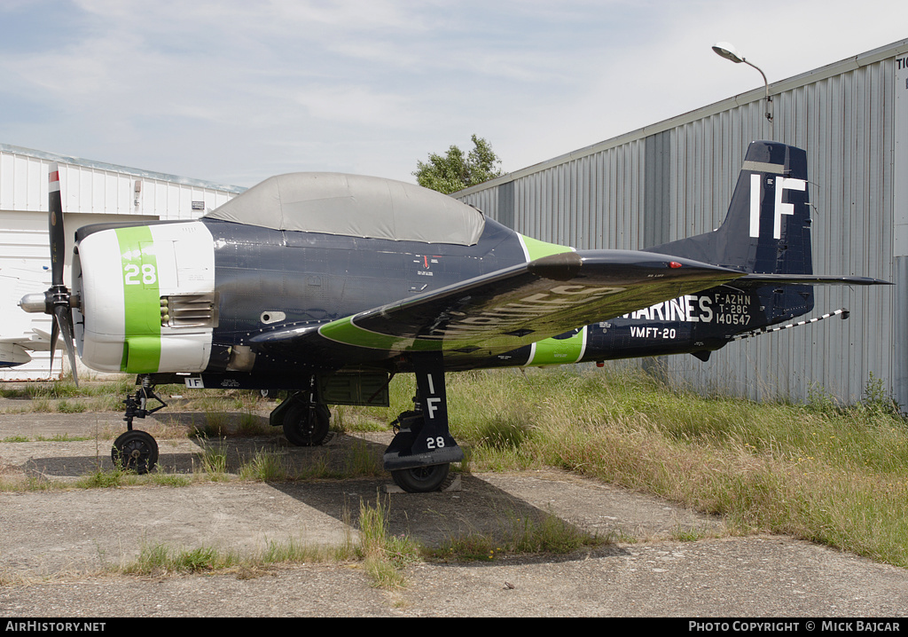 Aircraft Photo of F-AZHN / 140547 | North American T-28C Trojan | USA - Marines | AirHistory.net #13525