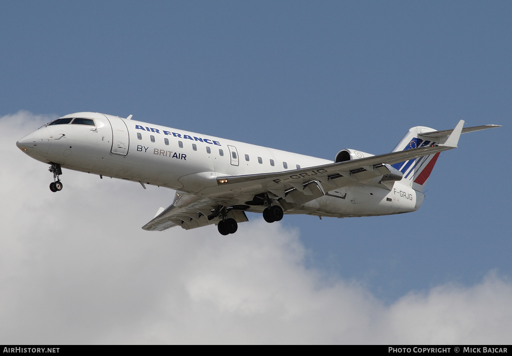 Aircraft Photo of F-GRJG | Canadair CRJ-100ER (CL-600-2B19) | Air France | AirHistory.net #13526