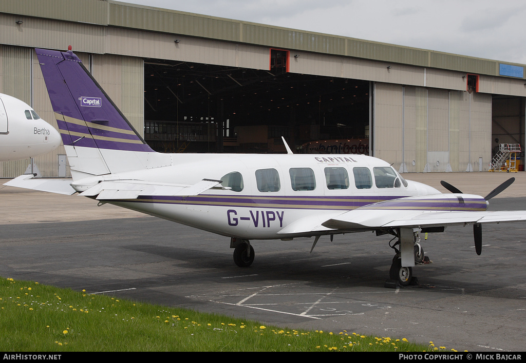 Aircraft Photo of G-VIPY | Piper PA-31-350 Navajo Chieftain | Capital Aviation | AirHistory.net #13539